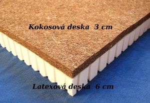 Kokosová matrace s latexem