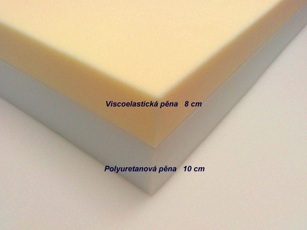 Matrace z viscoelastické pěny VP 376 - 200 x 100 Madex